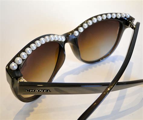 chanel sunglasses 2018 pearl|chanel knockoff sunglasses with pearls.